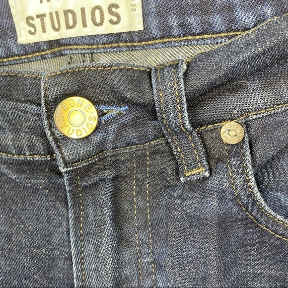 Cut Off Cuffed Jeans Shorts 30 - Picture 6 of 8